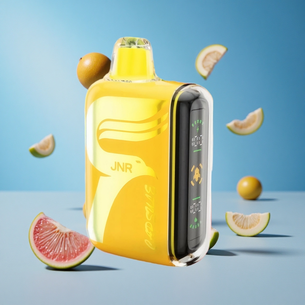 JNR Capsule 15000 Puffs علبة ثنائية شبكية 20مل Tropical Punch