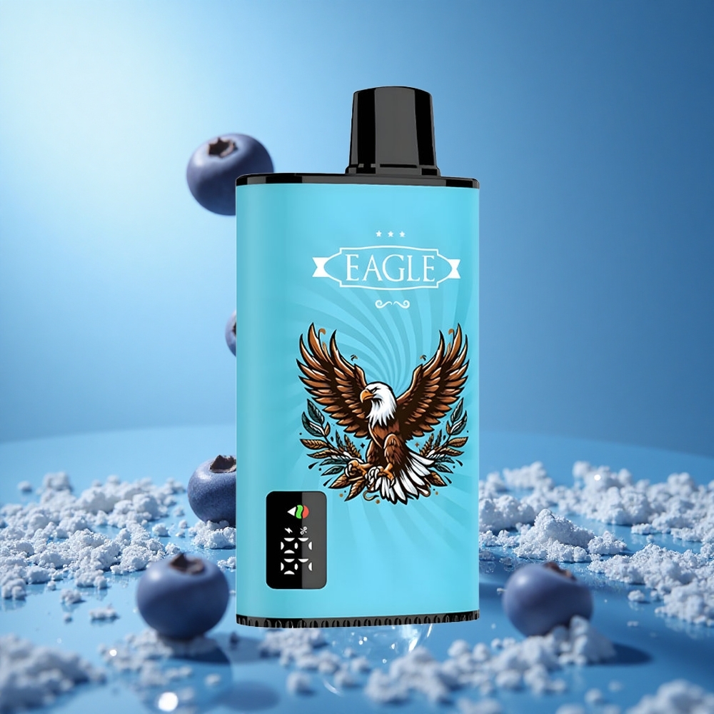 JNR EAGLE Smart 23000 Puffs شاشة رقمية توت أزرق مثلج