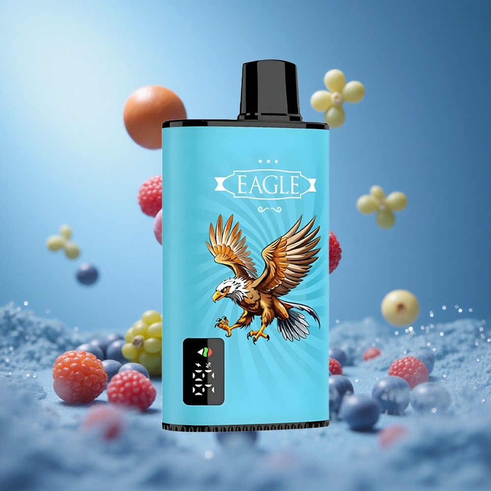 JNR EAGLE Smart 23000 Puffs شاشة رقمية توت أزرق حامض توت العليق