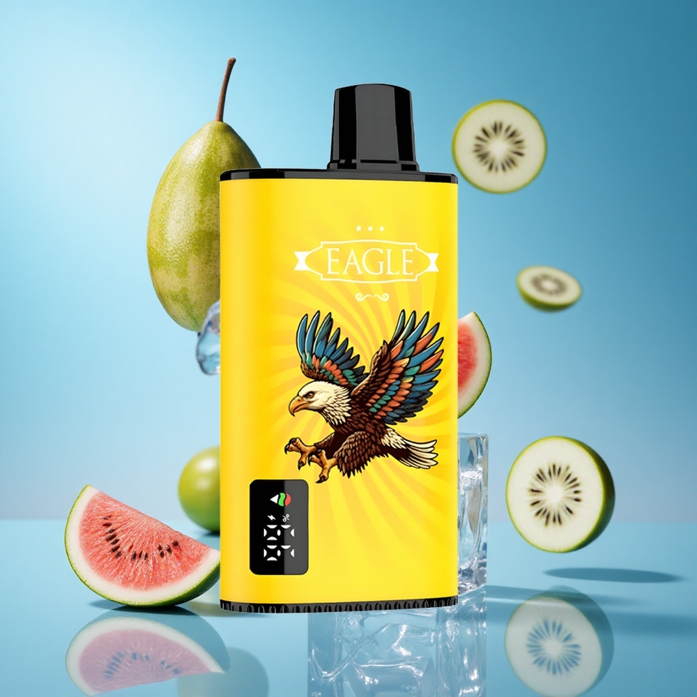 JNR EAGLE Smart 23000 Puffs شاشة رقمية كيوي بطيخ آيس