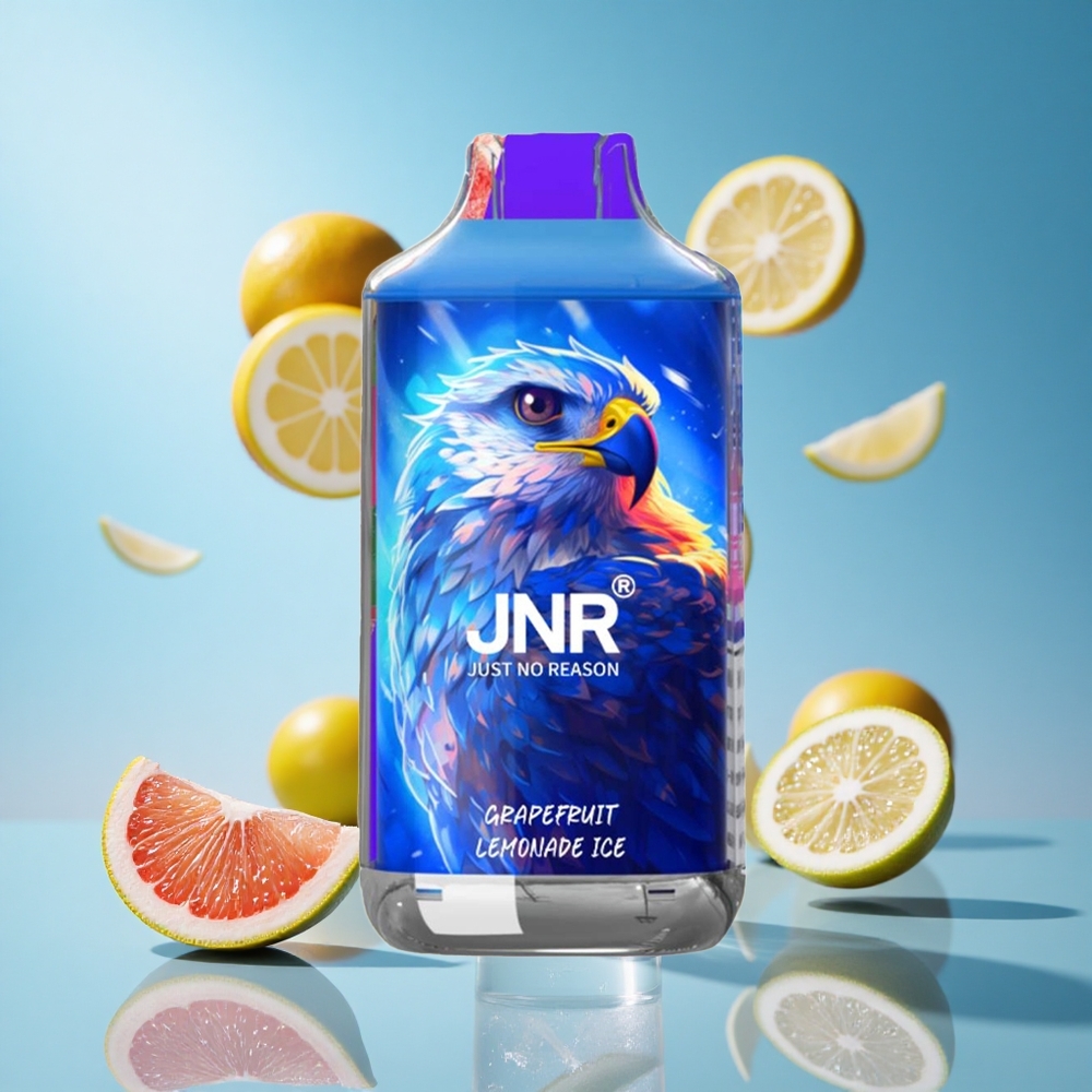 JNR Falcon 16000 Puffs جرافة ليمون بالنعناع الجليدي وبطارية 850 مللي أمبير