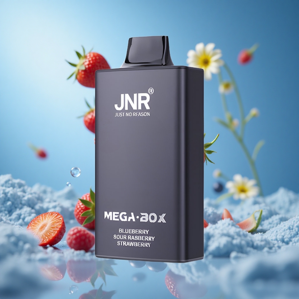 JNR Mega Box 25000 نَفخة سعة 30 مل عصير بلوبيري-توت حامض-فراولة
