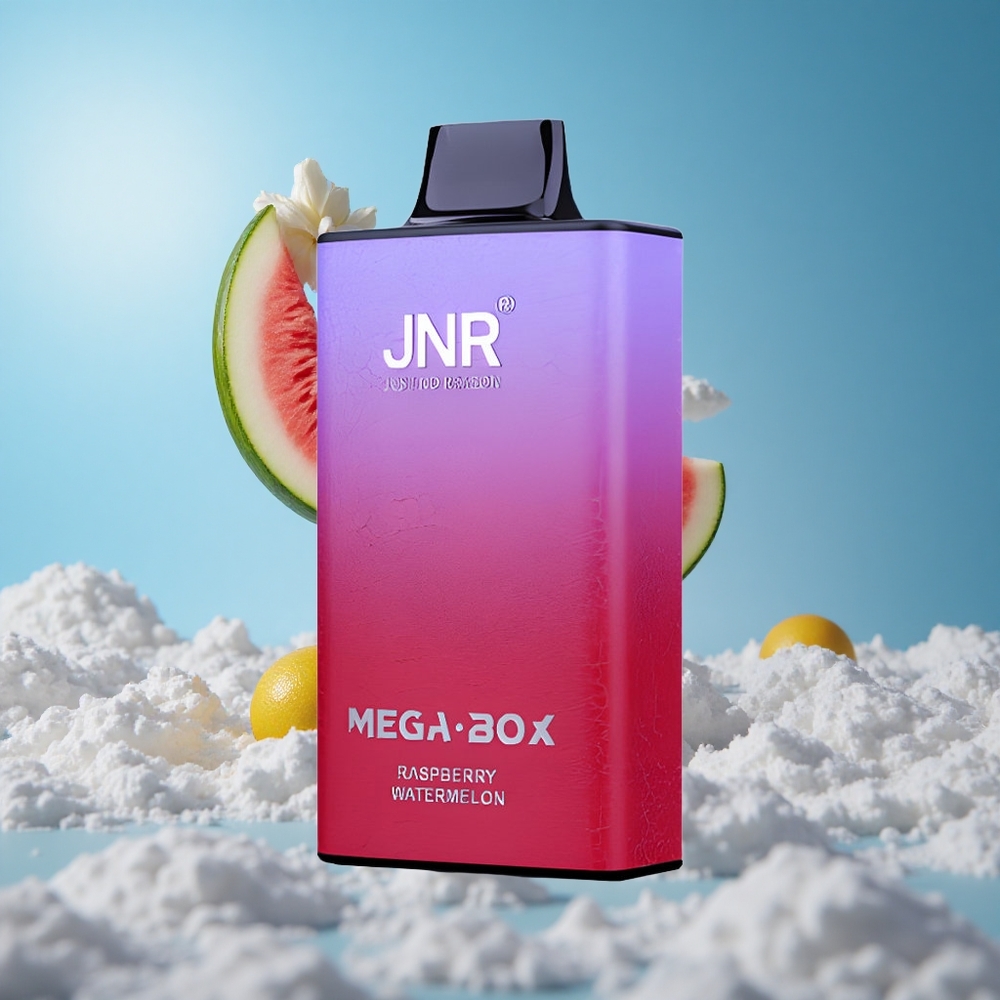JNR Mega Box 25000 Puffs سحابة التوت والبطيخ بسعة 30 مل