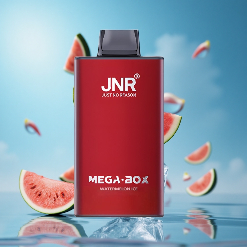 JNR Mega Box 25000 Puffs سحبة بطارية 850mAh بنكهة البطيخ المثلج