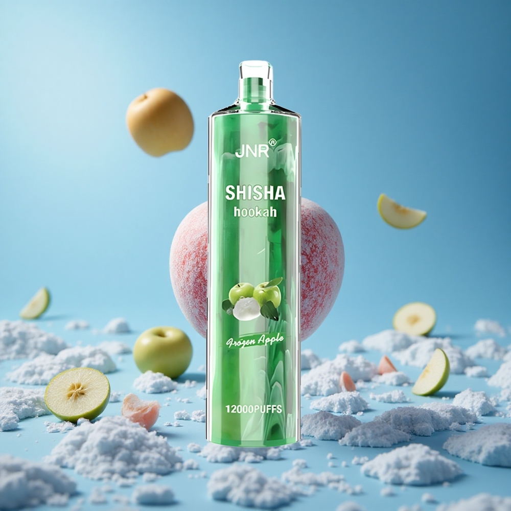 JNR Shisha Hookah 12000 Puffs تفاحة مجمدة سعة 24 مل