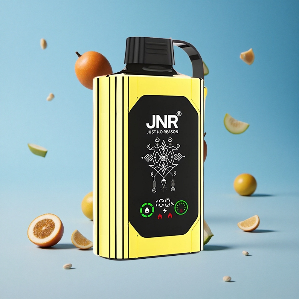 JNR Shisha Hookah Box 20500 نفحات شيشة عرض عالي الدقة 25مل عصير ثنائي شبكة نوع-C حب 66