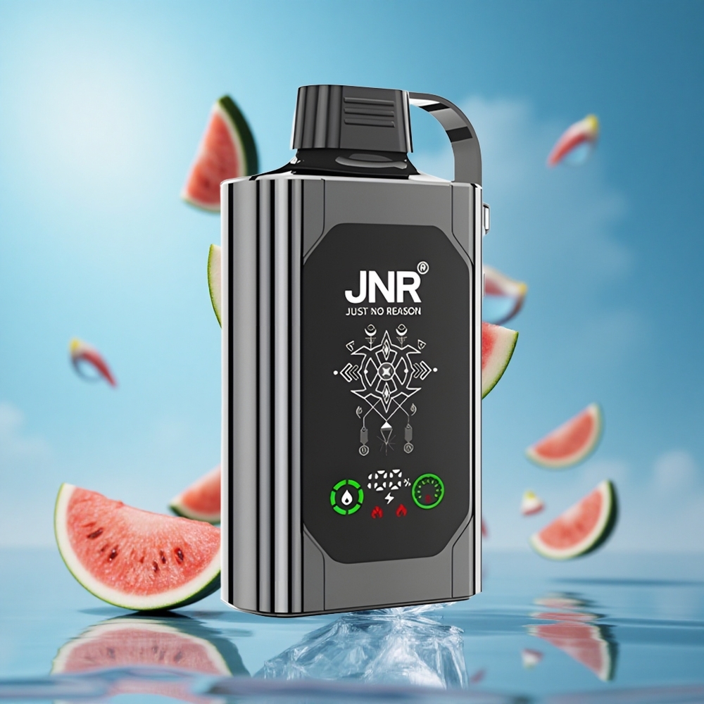 JNR Shisha Hookah Box 20500 Puffs شمام مثلج شاشة عالية الدقة ونوع-C شحن سريع