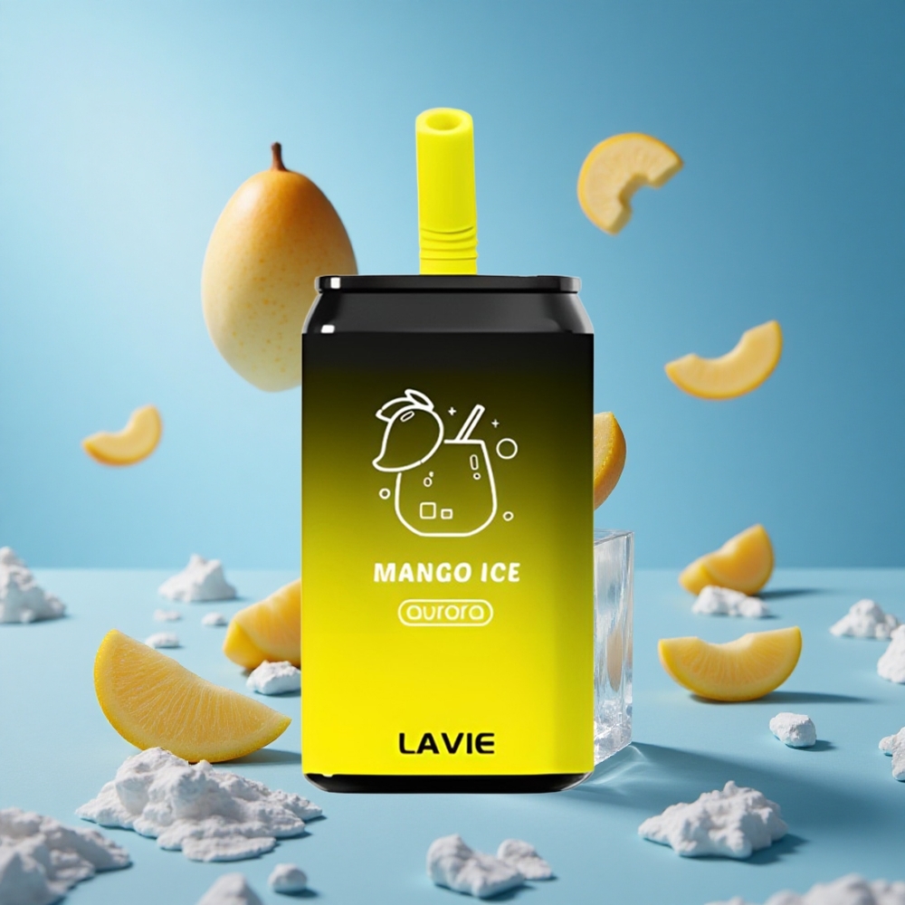 LAVIE Aurora 11000 Puffs مانجو آيس سعة السائل 22ML