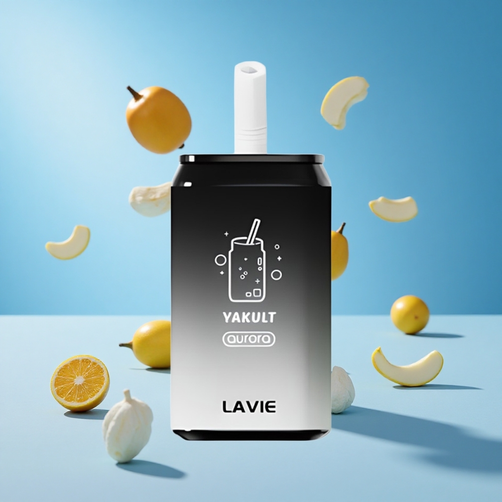 LAVIE Aurora 11000 Puffs سجارة إلكترونية Yakult بسعة 22 مل و 650 مللي أمبير