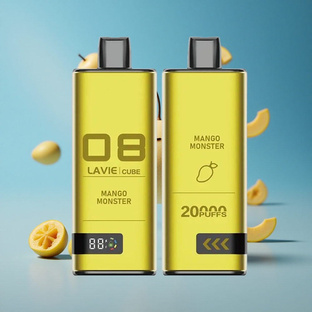 Lavie Cube 20000 Puffs مبخر مانجو مونستر 600mAh