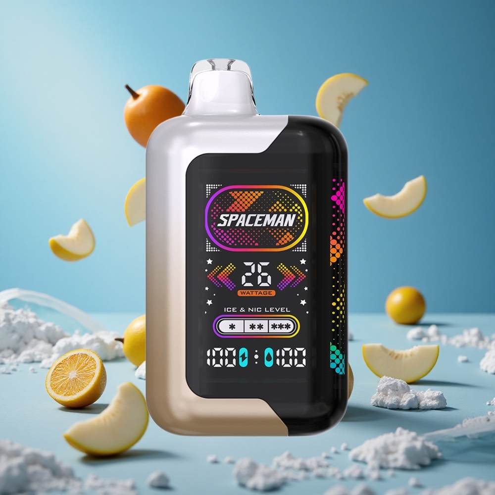 SMOK SPACEMAN SP40000 جذر البيرة بطارية 1000 مللي أمبير وشاشة 2.28 بوصة